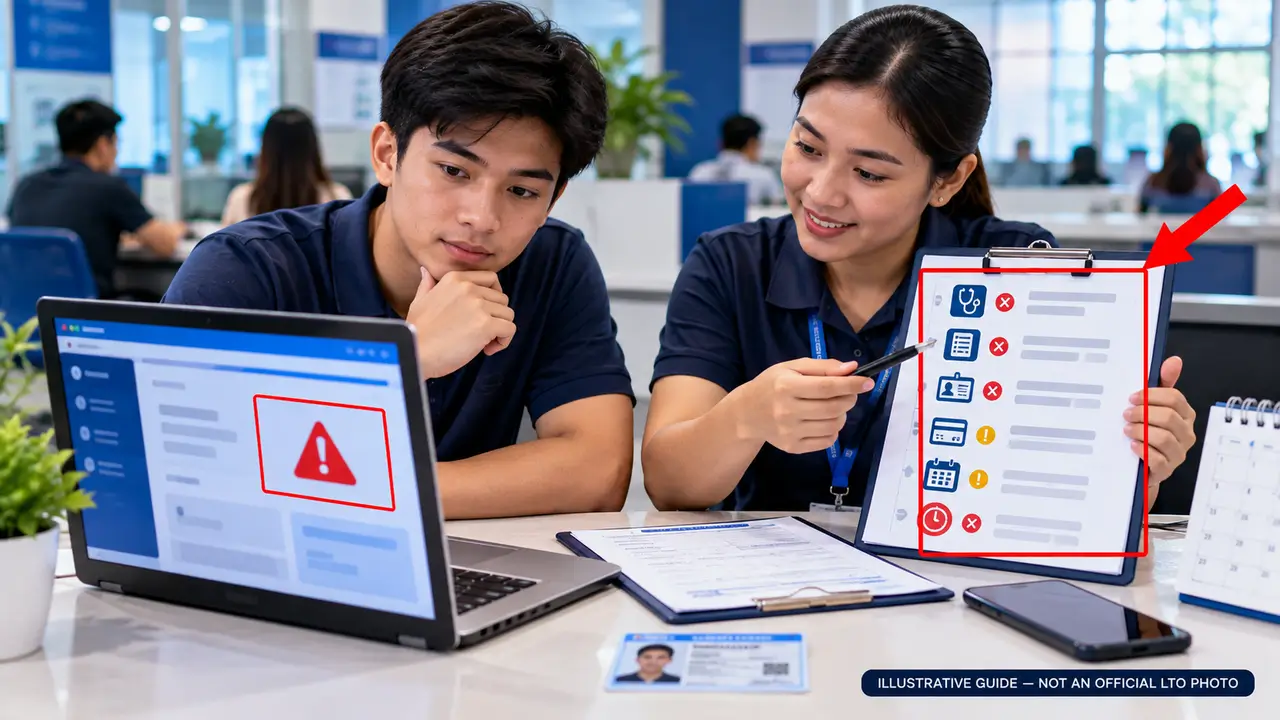 Illustrative Student Permit troubleshooting and document review